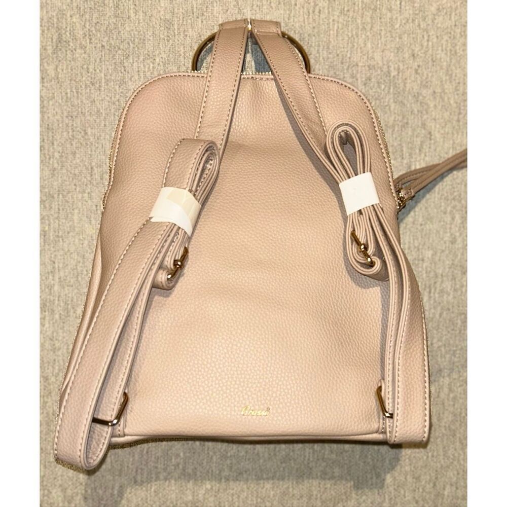 Tan bow backpack - Picture 2 of 4